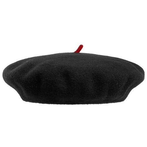 фото Берет le beret francais, размер onesize, черный
