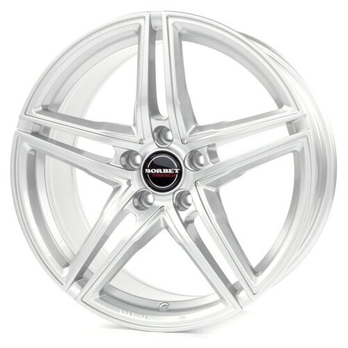Литые колесные диски Borbet XRT Silver 8x17 5x112 ET40 D72.5 Серебристый (222570)
