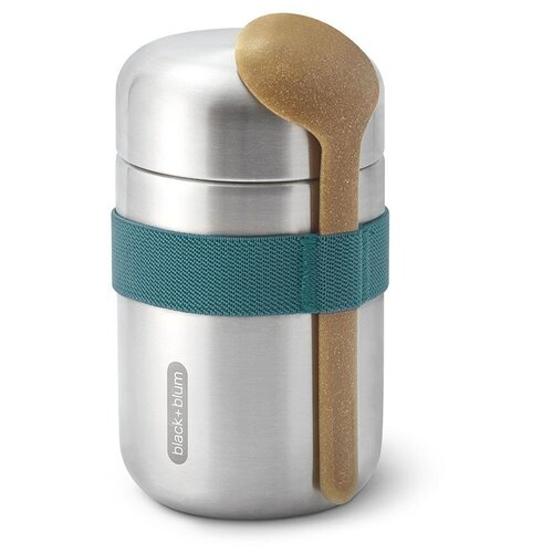 Термос для еды BLACK+BLUM Food Flask B, 400 мл, бирюзовый