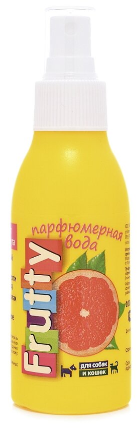 FRUTTY Грейпфрут парфюмерная вода для собак и кошек (100 мл)