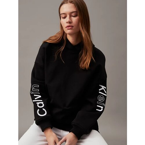 фото Худи calvin klein jeans, размер m, черный