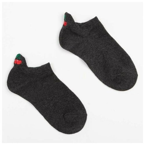 Носки , размер 36/39, черный носки мужские akos укороченные r46n1 цвет графит размер 25 27
