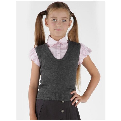 фото Жилет трикотажный silver spoon для девочки. рост 158 россия