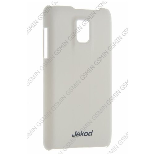 Чехол-накладка для LG Optimus 2X / P990 Jekod (Белый) сенсорное стекло тачскрин для lg p990 optimus 2x белое