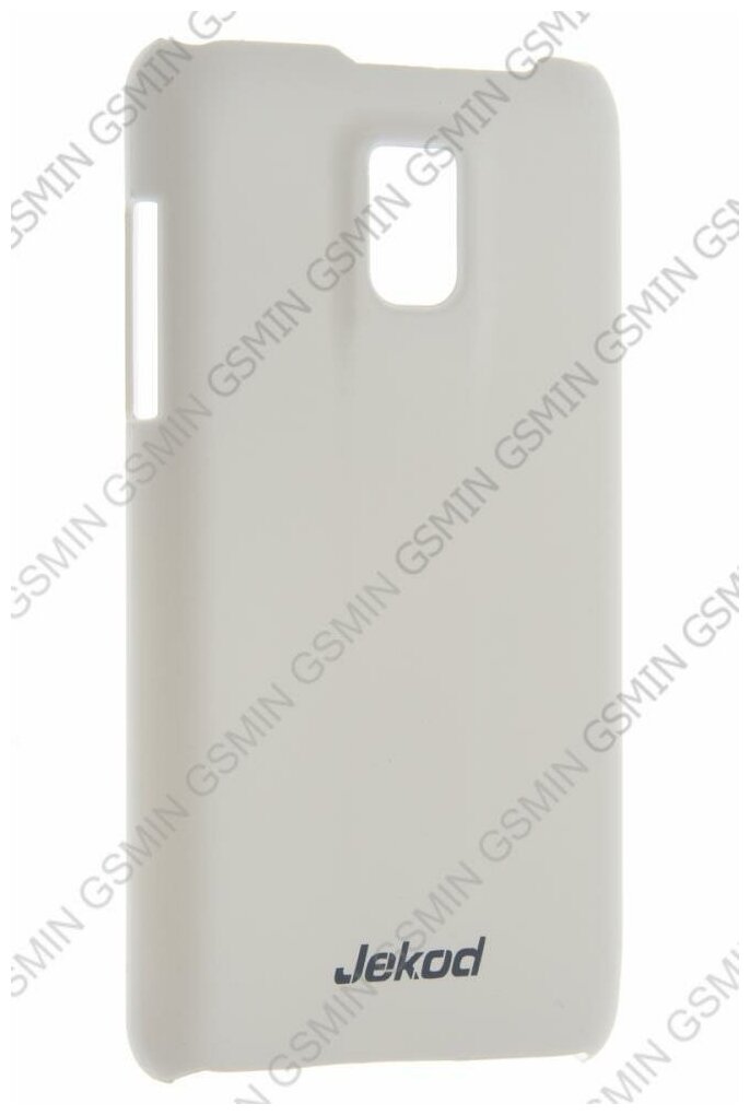 Чехол-накладка для LG Optimus 2X / P990 Jekod (Белый)