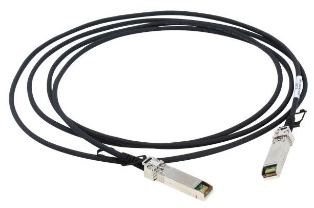 Кабель Fibertrade FT-SFP+-CabP-AWG30-0,5 Кабель DAC Copper cable, 10G, SFP+ -to- SFP+, 30AWG витая пара, 0,5M