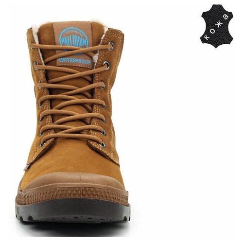 фото Зимние ботинки palladium pampa sport cuff wps 72992-697 коричневые (36)