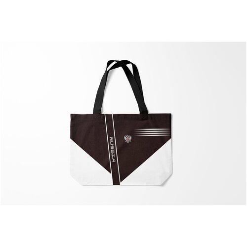 фото Сумка-шоппер / 46х35 см / патриотичные / патриотизм russia burnettie