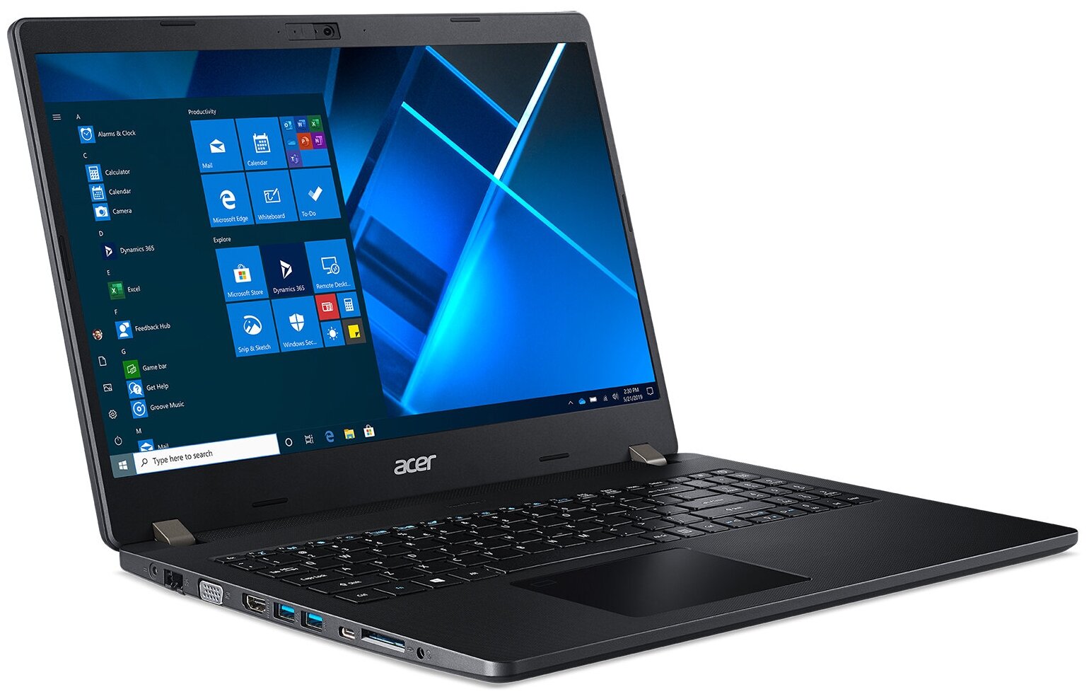 Ноутбук Acer TravelMate P2 TMP215-41-R916 NXVRGER001 черный