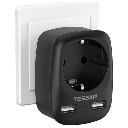 Сетевые фильтры TESSAN TS-611-DE Black