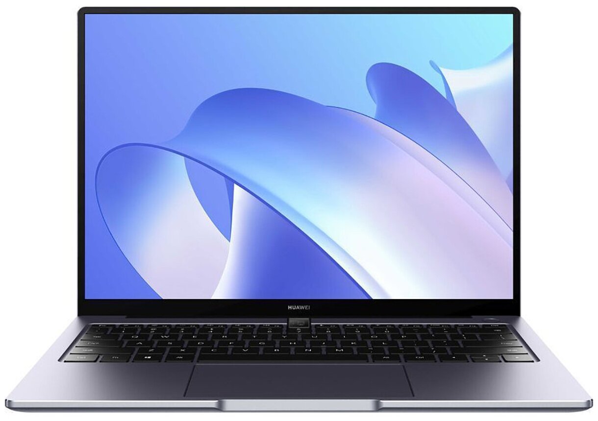 Ноутбук Huawei MateBook 14 53012NVN AMD Ryzen 5 5500U 21 GHz - 40 GHz 16384 Mb 14 2160х1440 512 Gb SSD DVD нет AMD Radeon Graphics Windows 11 Home серый