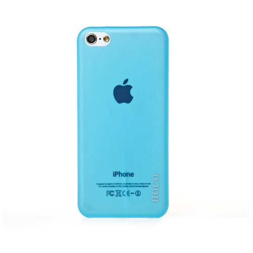 Накладка HOCO Thin Series для iPhone 5C Blue (синяя)