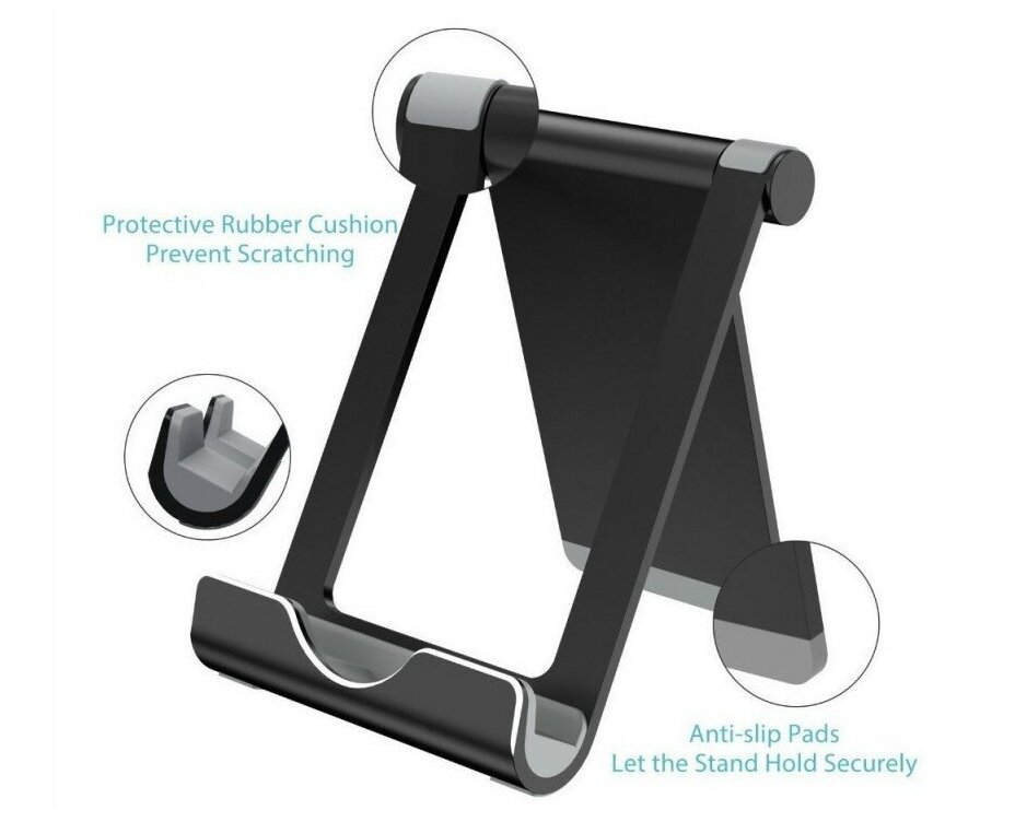 Syncwire Подставка Syncwire Tablet Stand Black для смартфонов/планшетов черная SW-MS093