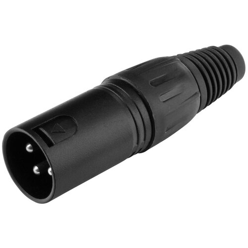 Разъем XLR кабельный NordFolk NCX5004, папа 3-контактный, цвет черный