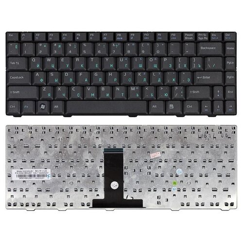 Клавиатура для ноутбука Asus 0KN0-DE1US01 черная, версия 1