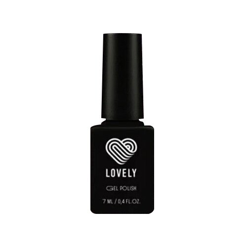 Lovely Nails Гель-лак Jewel, 7 мл, black diamond