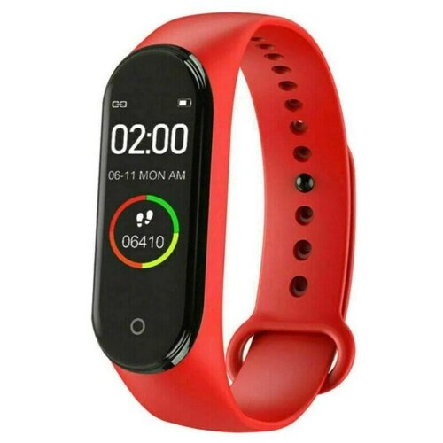 Фитнес-браслет M4 красный 67200₽