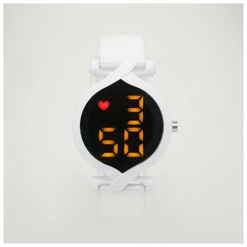 Часы наручные электронные детские белые 74800₽