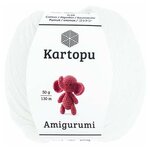 Пряжа Kartopu Amigurumi (10 - Белый) - изображение