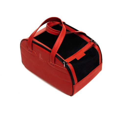 Переноска для собак, переноска для кошек, авиапереноска DANY размер L 22x46x30 см цвет красный сумка переноска для собак