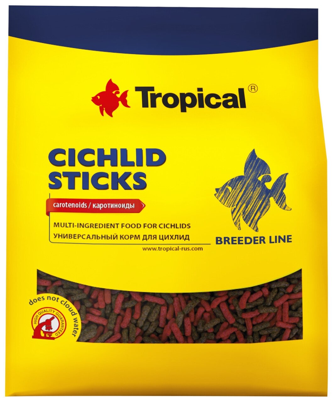 Корм Tropical Cichlid Sticks в палочках для цихлид, 300 г - фотография № 1