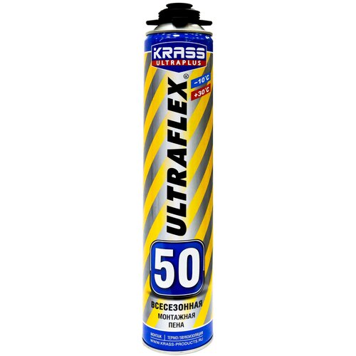 Пена KRASS ULTRAFLEX 50 монтажная 603₽