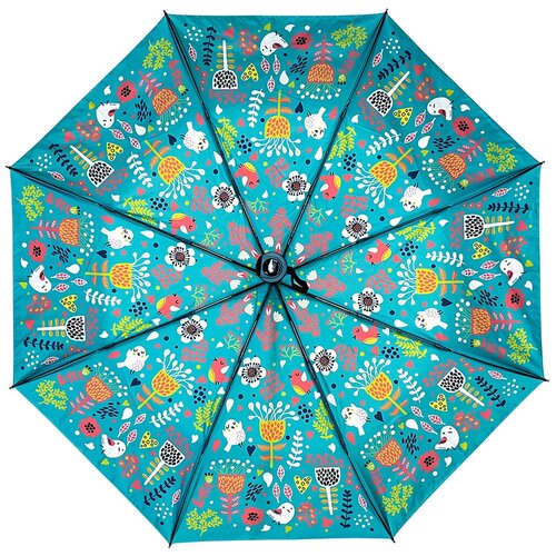 Зонт GoodZont, бирюзовый, синий