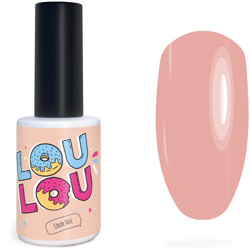 LOU LOU Базовое покрытие Color Base 2 в 1, №6, 10 мл, 60 г