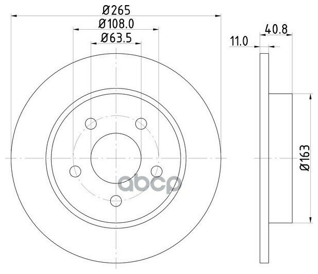 Диск Тормозной NISSHINBO арт. ND5020K