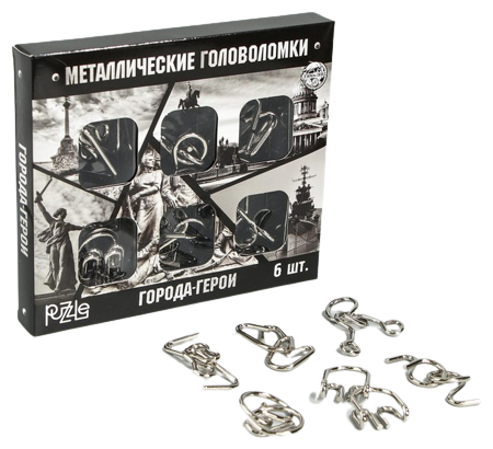 Головоломка Puzzle Города-герои, 5363598 6 шт.