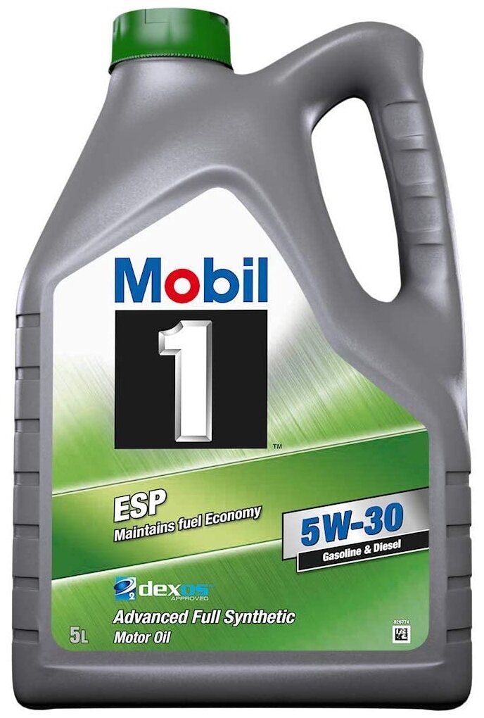 Синтетическое моторное масло MOBIL 1 ESP 5W-30, 4 л, 1 шт.