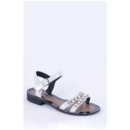 Босоножки женские, цвет белый, размер 40, бренд Fassen, артикул HA053-020