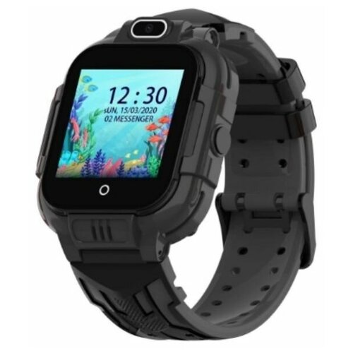 Детские умные часы Smart Baby Watch Wonlex KT16 GPS, WiFi, камера, 4G черные (водонепроницаемые)