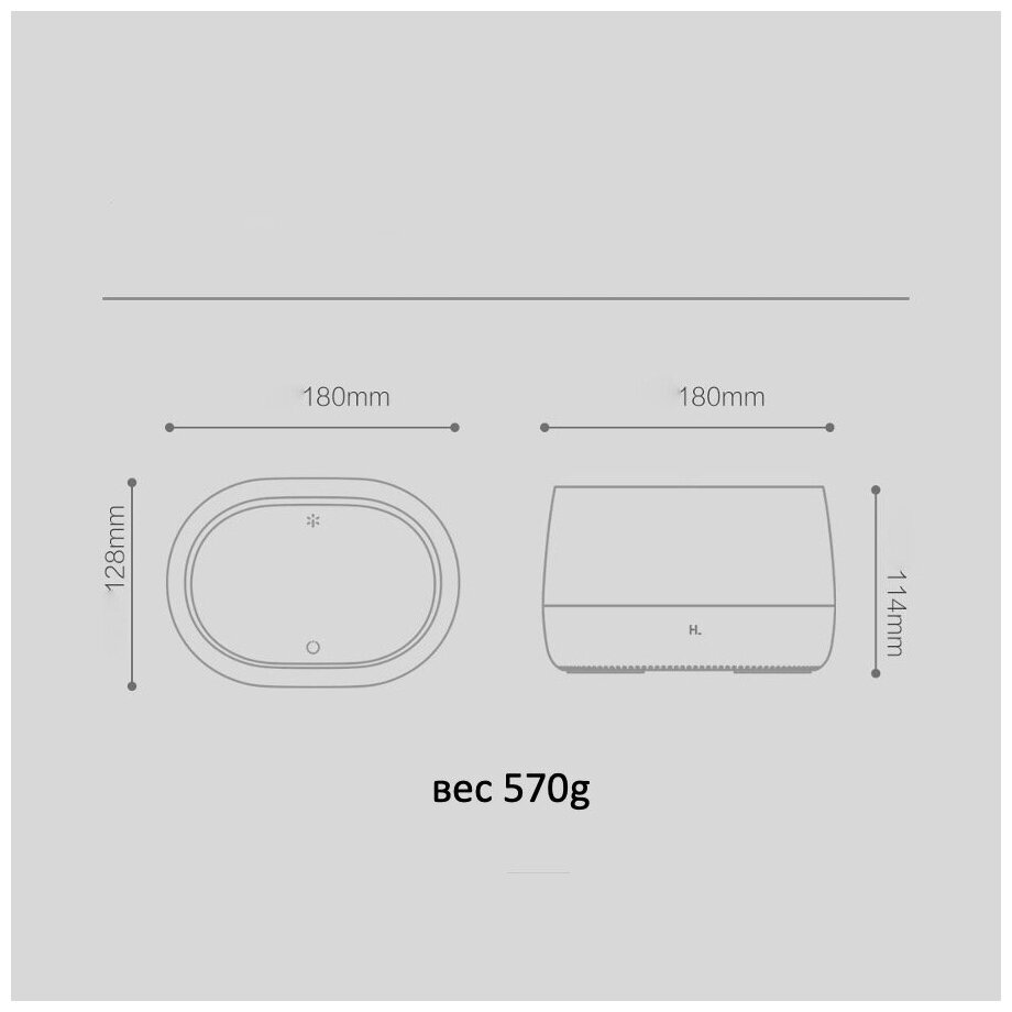 Увлажнитель-ароматизатор HL Xiaomi - фото №12