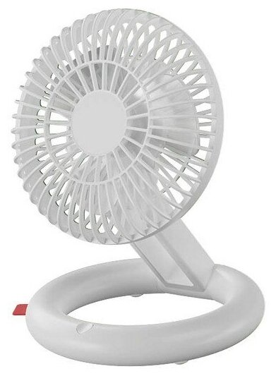 Портативный складной вентилятор Qualitell Storage Fan (ZSC210611) (White) - фотография № 1