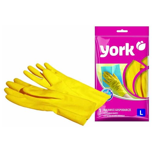 Перчатки резиновые York (l)