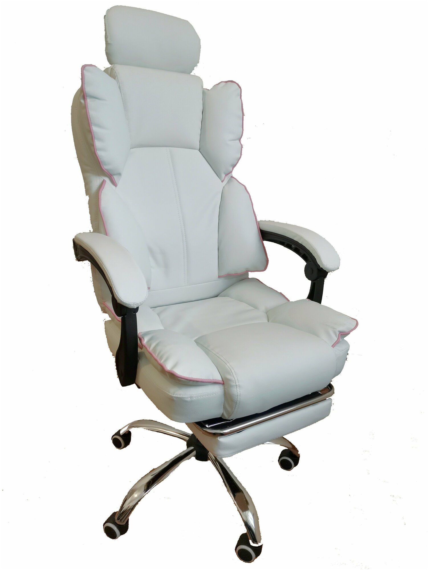 Кресло офисное компьютерное STATUS-808F White