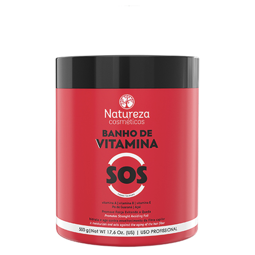 Ботокс SOS-восстановление волос NATUREZA Banho de VITAMINA 500 ml