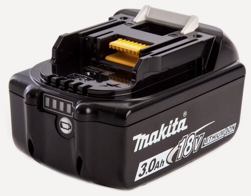 Изображение товара Аккумулятор Makita BL1830B (LXT Li-Ion 18В, 3Ач), 632M83-6, без упаковки