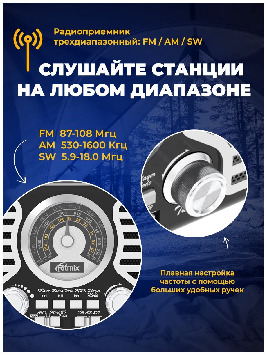 Радиоприемник Ritmix RPR-095