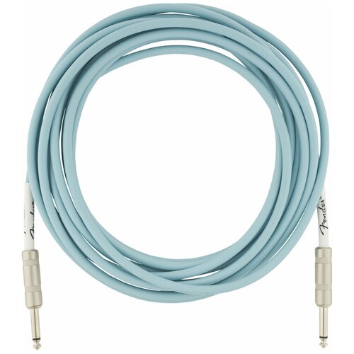 Инструментальный кабель, синий, 18,6 (5,7 м) - FENDER 18.6 OR INST CABLE DBL