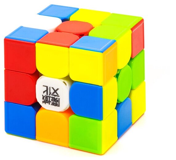 Скоростной магнитный кубик Рубика MoYu 3x3x3 WeiLong GTS 3M Lower Magnetic Цветной пластик
