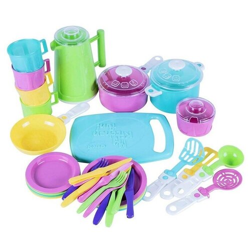 Набор посуды Iriska 6, 38 предметов, микс