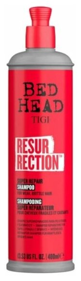 TIGI Bed Head Urban Anti+dotes Resurrection - Шампунь для сильно поврежденных волос уровень 3 400 мл