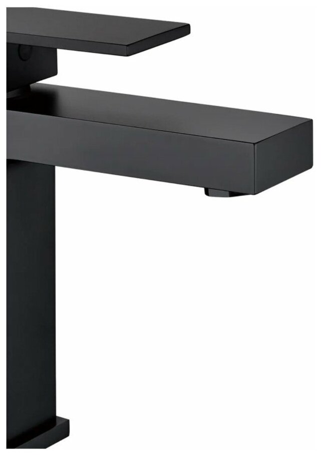 Смеситель для раковины Grocenberg GB2008BL черный матовый — фото 1