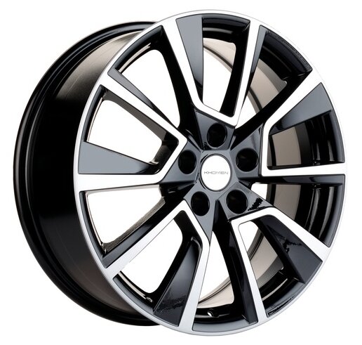 Диск колесный Khomen Wheels KHW1802 7x18/5x114.3 D66.6 ET47 Black FP