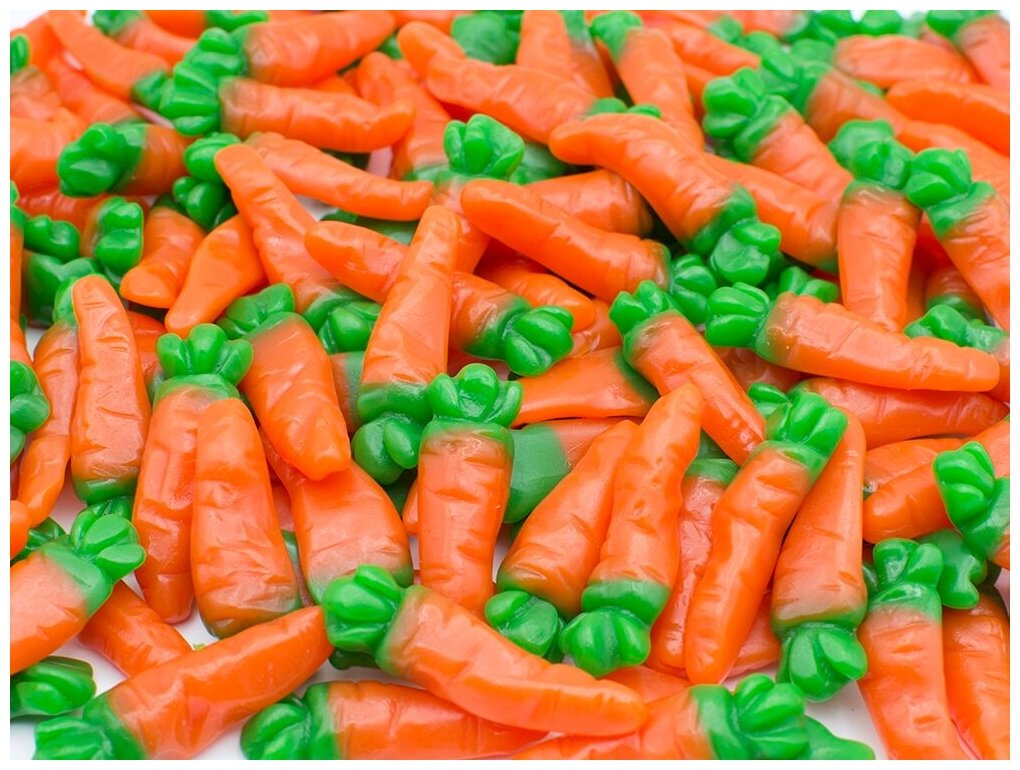 Мармелад жевательный Морковки 1 кг/JAKE/Испания