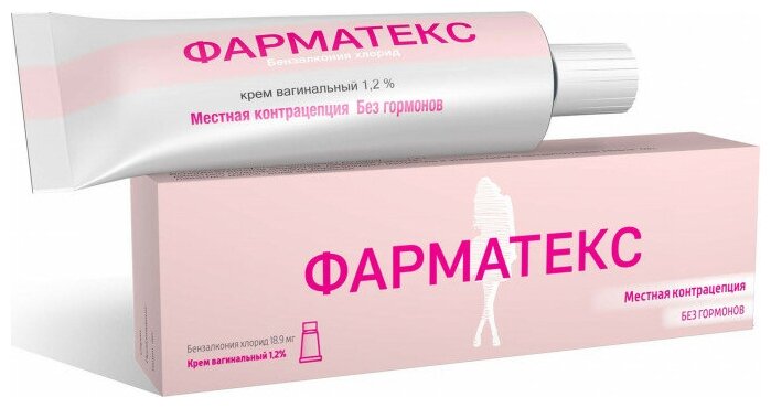 Фарматекс крем ваг., 1,2%, 72 г