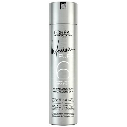 LOreal Professionnel Infinium Pure Extra Strong - Лак без запаха сильной фиксации (фикс.4) 500 мл