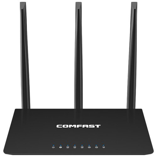 wi fi роутер comfast cf e7 Wi-Fi роутер COMFAST CF-WR619AC, 2.4 ГГц/5.8 ГГц, 1200 Mbps, MU-MIMO, OpenWRT